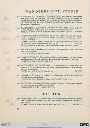 Truhen (Nr. 123-131)