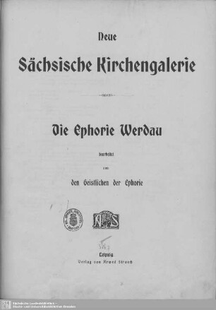 Werdau: Die Ephorie Werdau