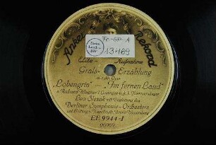 Grals-Erzählung aus der Oper "Lohengrin" : "Im fernen Land" / v. Richard Wagner