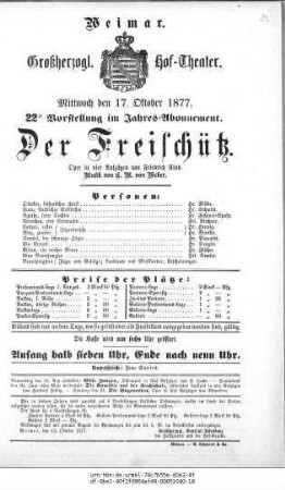 Der Freischütz