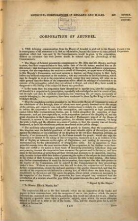 Report of the commissioners appointed to inquire into the municipal corporations in England and Wales, Appendix 2. 1835