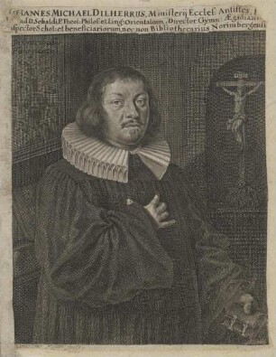 Bildnis des Iohannes Michael Dilherrus