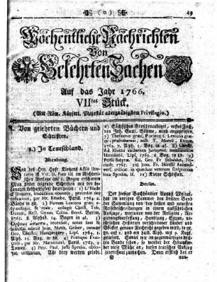 VIItes Stück