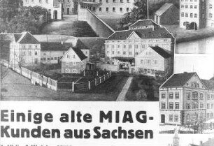 Heidenau. Erlichtmühle oder Mühlenwerke Heidenau, A. Dankelmann, aus: Die Mühle vom 8. Nov. 1935