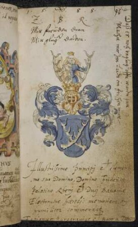 Wappen: Burggraf Fabian zu Dohna (1550-1621), Eintrag 1588