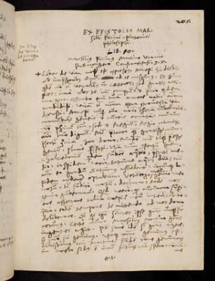 205-208, Epistolae tres
