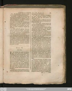 Chap. VI. Du Ieûne.