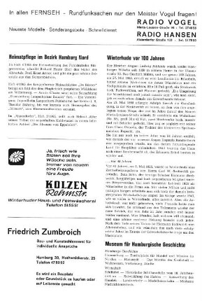 Winterhude vor 100 Jahren