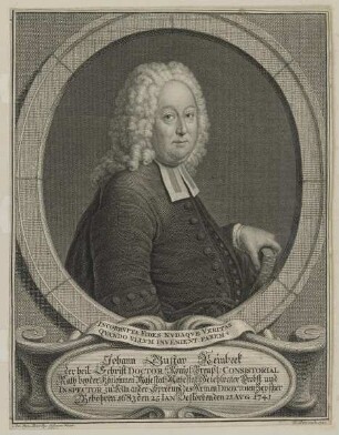 Bildnis des Johann Gustav Reinbeek