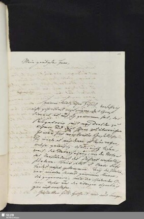 Bl. 108-109. Rumohr, Carl Friedrich von