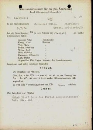 Rübel, Johannes