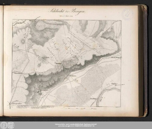 Schlacht bei Bergen, am 13. April 1759.