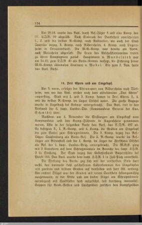 14. Drei Ähren, am Lingekopf
