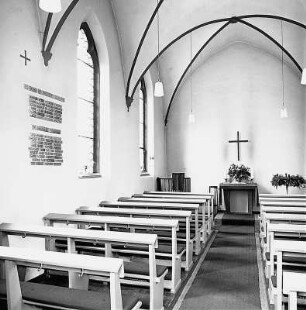 Ev. Kirche, ursprünglich Grabkapelle der Grafen von Altleiningen-Westerburg; Niddatal, Im Kloster 9