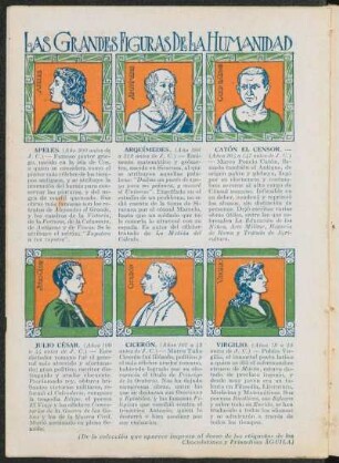 Las grandes figuras de la humanidad