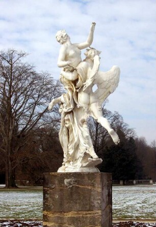 Die Zeit entführt die Schönheit/Boreas entführt Oreithya