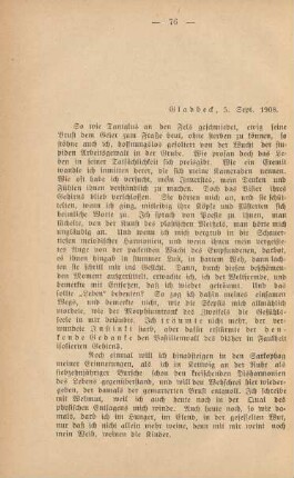 Gladbeck, 5. Sept. 1908