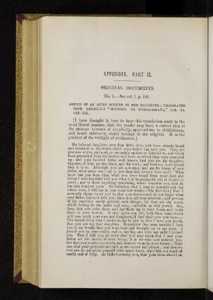 Appendix, Part II. Original Documents