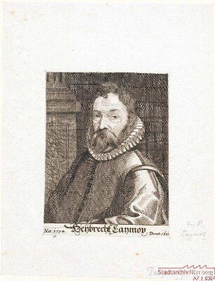 Heybrecht Caymox; geb. 1554; gest. 1601