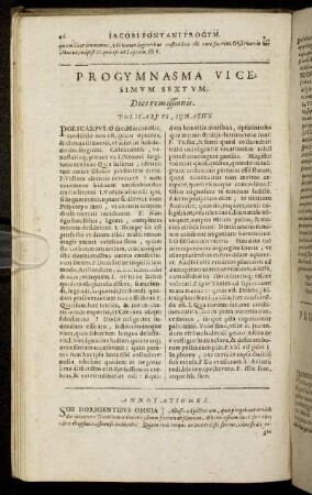 Progymnasma Vicesimum Sextum. - Progymnasma Quinquagesimum.