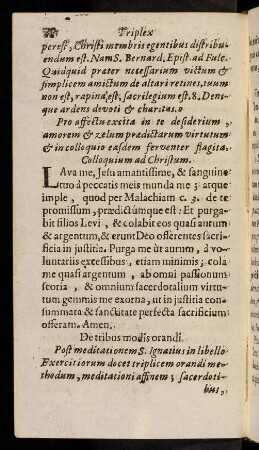 60-65, Praxis de triplici modo orandi