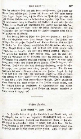 Eilftes Kapitel