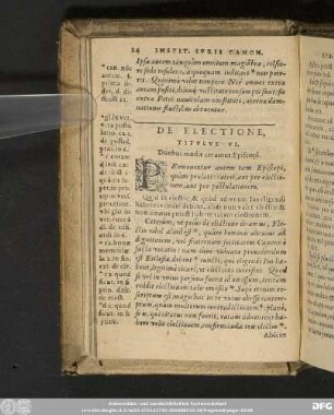 De Electione, Titulus VI.