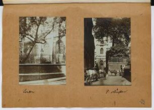 St. Dunstan’s College, London: Ansichten (aus: Skizzen- und Fotoalbum 26)