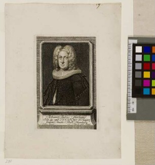 [Bildnis von Johannes Julius Surland]