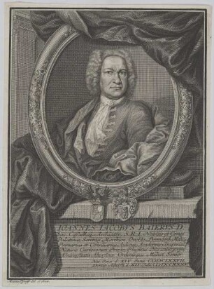 Bildnis des Ioannes Iacobvs Baiervs
