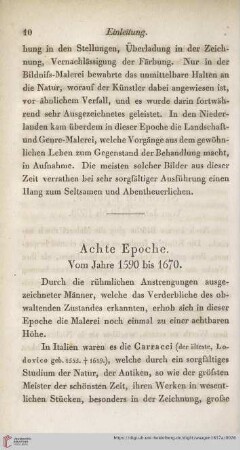 Achte Epoche. Vom Jahre 1590 bis 1670