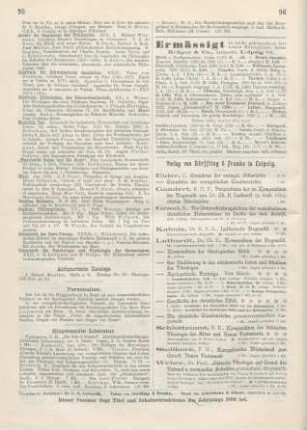 Antiquarische Kataloge