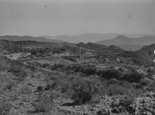Hochland von Abessinien : Blick über das Hochland von Abessinien bei Asmara