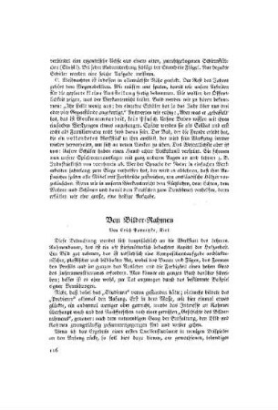 Von Bilder-Rahmen