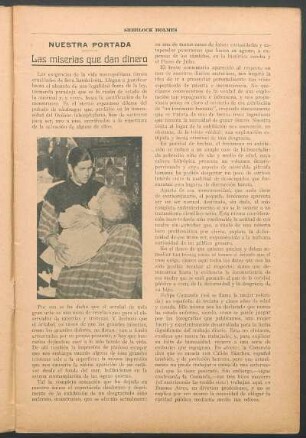 Nuestra portada - Las miserias que dan dinero