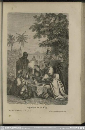 Kaffeeschank in der Wüste