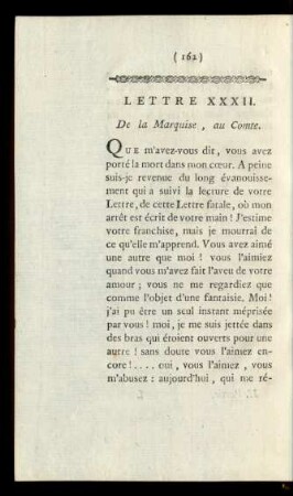 Lettre XXXII.