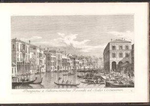 Venedig, 7. Prospectus a Substructionibus Rivoalti ad Aedes Civranorum.