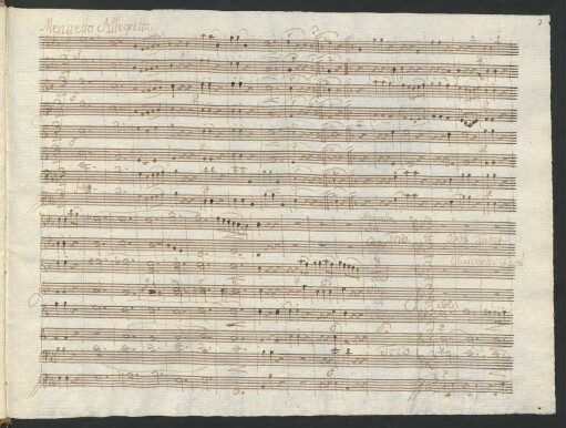 Menuetto. Allegretto