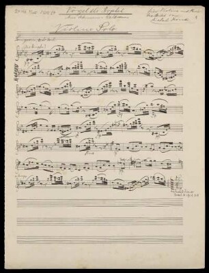 Vogel als Prophet aus Schumann's Waldszenen. Einsame Blumen aus Schumann's Waldszenen. Wiegenlied von Franz Schubert