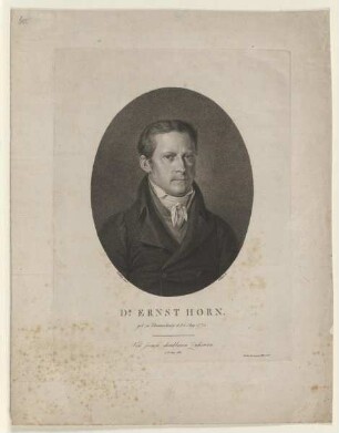 Bildnis des Ernst Horn
