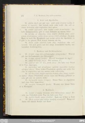 8. Mahlzeit.