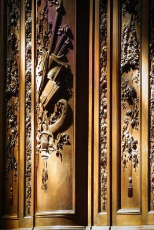 Frankreich. Alsace. Bas Rhin. Guebwiller. Eglise Notre Dame innen