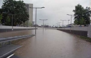 Dresden-Altstadt, Wiener Platz. Tunnel