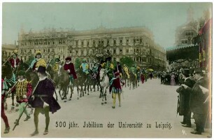 500-jähr. Jubiläum der Universität zu Leipzig [500 jähr. Jubiläum der Universität zu Leipzig]