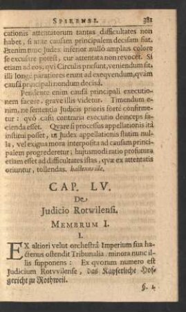 Cap. LV. De Judicio Rotwilensi.