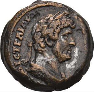 Hadrian (117-138 n. Chr.): Alexandria / Ägypten, 133/134 n. Chr. – Diobol