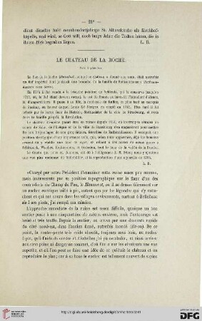 2.Ser. 17.1895: Le château de la Roche