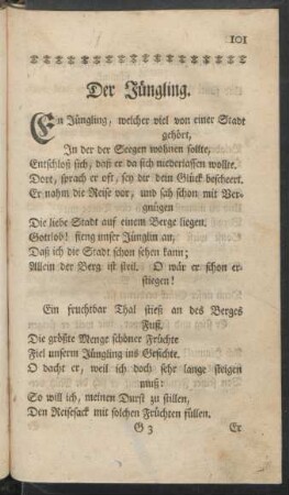 Der Jüngling