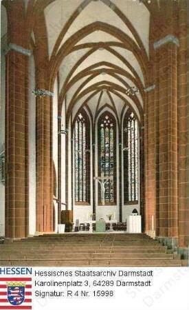 Homberg/Efze, Marienkirche, Innenaufnahme